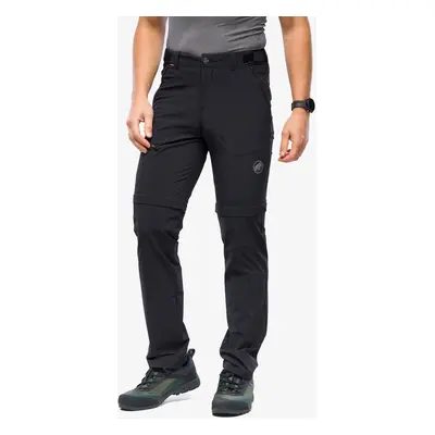 Mammut Runbold Zip Off Pants Férfi Nadrág - black