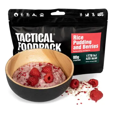 Tactical Foodpack liofilizált étel, málnás tejberizs, g