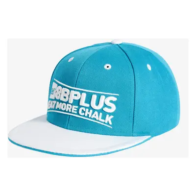 8b+ Snapback Cap Eat More Chalk Baseball-Sapka - blue/white