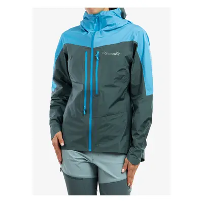 Norrona Falketind Gore-Tex Paclite Jacket Női Kabát - aquarius/north atlantic