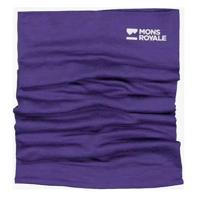 Mons Royale Double Up Neckwarmer Csősál - violet