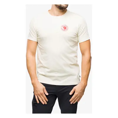 Fjallraven Logo T-Shirt Pamutpóló - chalk white