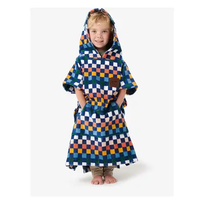 Slowtide Sundown Kids Poncho Poncho - deep pacific