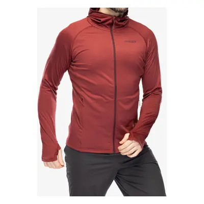 Inov-8 Venturelite Mid Hoodie FZ Cipzáras felső - burgundy