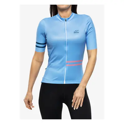 Protest Prtciclovia Cycling Jersey Short Sleeve Kerékpáros Póló Női - havasu blue