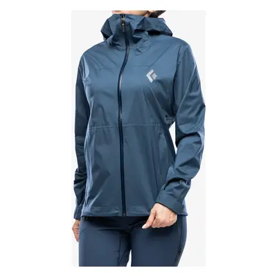 Black Diamond Stormline Stretch Rain Shell Női Kabát - ink blue