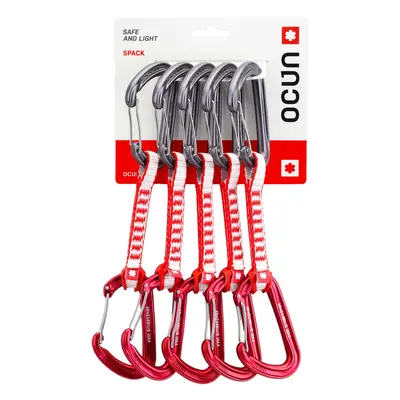 Ocun Hawk QD Wire DYN 10 cm – pack Expressz Sziklamászáshoz - red