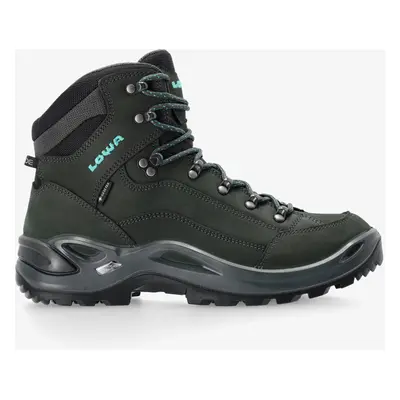 Lowa Renegade GTX Mid Női Cipő - asphalt/turquoise