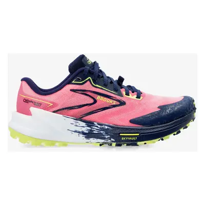 Brooks Catamount Női terepfutó cipő - pink/peacoat/sunny lime