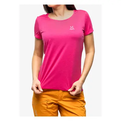 Haglofs Ridge Hike Tee Gyorsan Száradó Női Póló - ultra pink