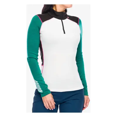 Helly Hansen LIFA Merino Midweight 1/2 Zip Termoaktív női felső - emerald