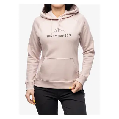 Helly Hansen F2F Organic Cotton Hoodie 2.0 Női felső - pink cloud