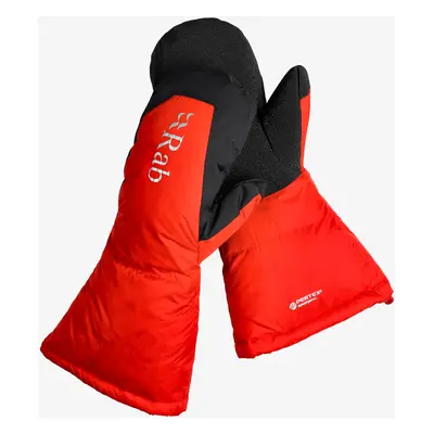 Rab Endurance Down Mitt Egyujjas Kesztyű - fiery red