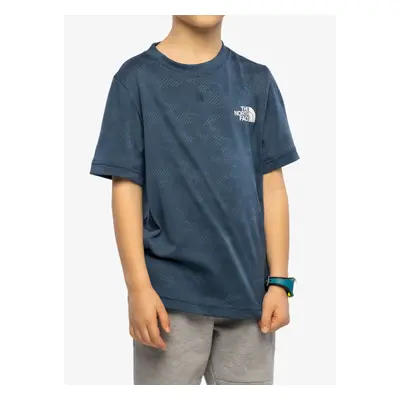 The North Face Mountain Athletics S/S Tee Póló Fiúknak - blue/shady