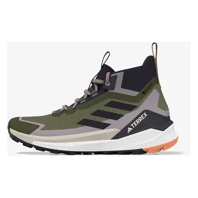 adidas TERREX Free Hiker GTX Női túracipő - olive str/aurora blk/amber tin