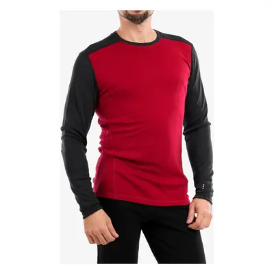 Smartwool Classic Thermal Merino Base Layer Crew Boxed Felső - rythmic red