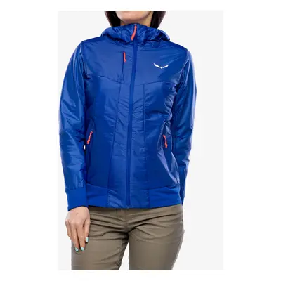 Salewa Pedroc Hybrid TWR Hooded Jacket Női Átmeneti Kabát - electric