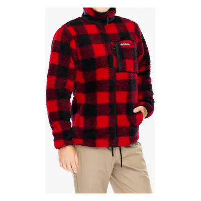 Columbia Winter Pass Printed Fleece II Polár - mountain red check