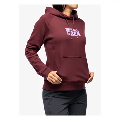 Helly Hansen F2F Organic Cotton Hoodie Női kapucnis felső - hickory