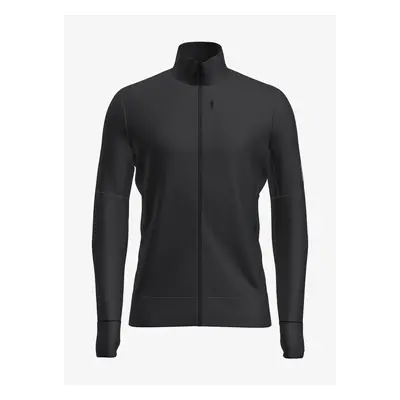 Icebreaker Merino Quantum IV LS Zip Cipzáras felső - black