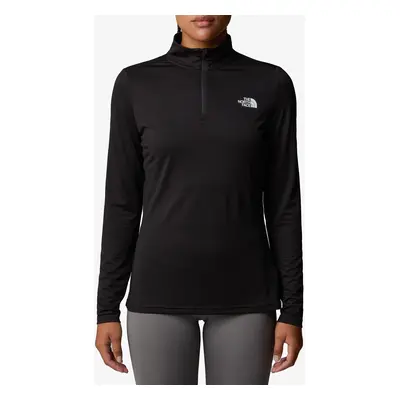 The North Face Flex 1/4 Zip Tee Slim Női pulóver - tnf black