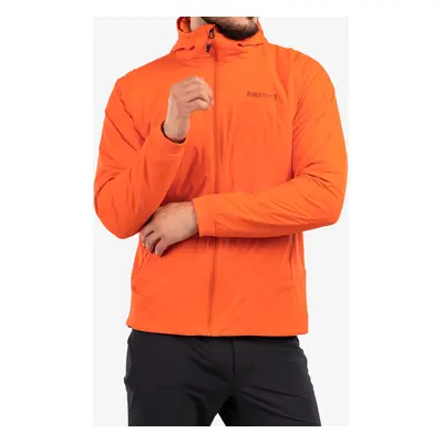 Marmot Novus LT Hybrid Hoody Bélelt Kabát - red sun/red sun