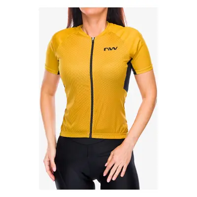 Northwave Force Evo Jersey Short Sleeve Kerékpáros póló női - ochre