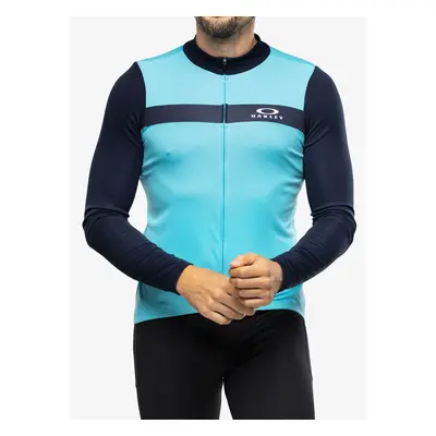 Oakley Icon Classic L/S Jersey Biciklis felső - bright blue