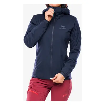 Arcteryx Atom Hoody Női Bélelt Kabát - black sapphire