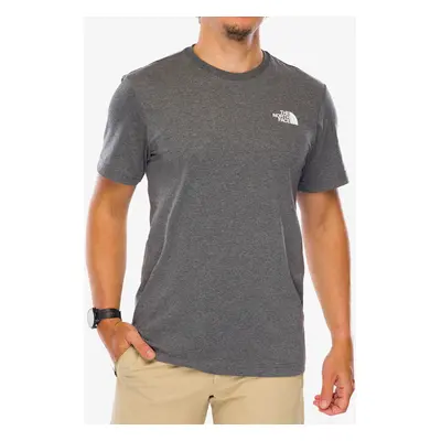 The North Face S/S Redbox Tee Pamutpóló - tnf medium grey heather