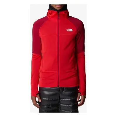 The North Face Bolt Polartec Hoodie Kapucnis felső - high risk red/garnet red