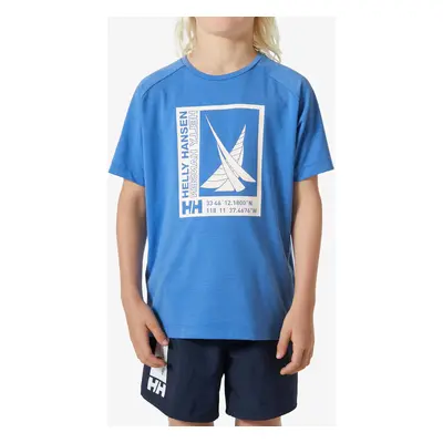 Helly Hansen Port T-Shirt Gyerekpóló - ultra blue