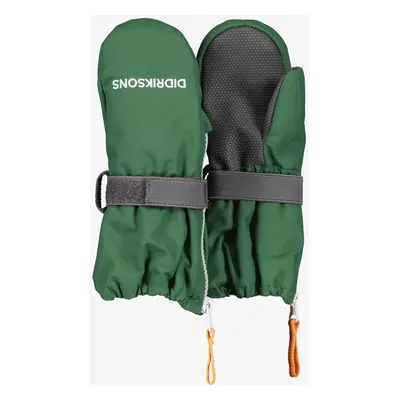 Didriksons Biggles Zip Mitten Gyerek kesztyűk - pine green