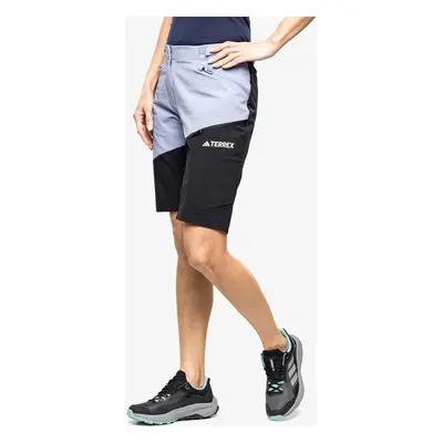 adidas TERREX Xperior Shorts Női Rövidnadrág - silver violet/black