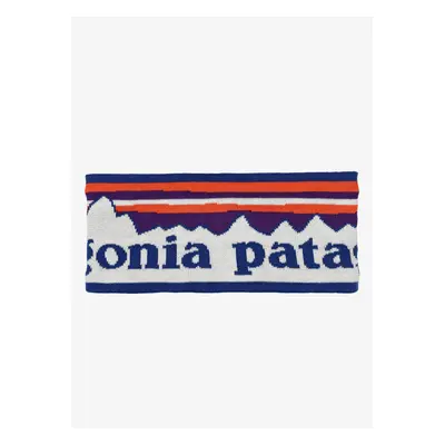 Patagonia Powder Town Headband Fejpánt - fitz roy sunrise/birch white