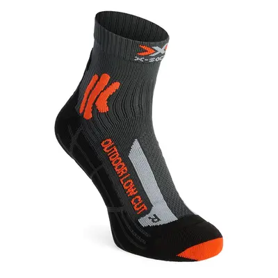 X-Socks Trek Outdoor Low Cut Túrazokni - anthracite/orange