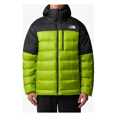 The North Face Kalix Down Hoodie Pehelykabát - meadow grass/tnf black