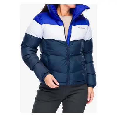 Columbia Puffect II Colorblock Jacket Női bélelt kabát - collegiate navy/snowdrift/blue