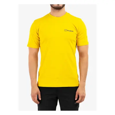 Berghaus Mont Blanc MTN SS Tee Férfi Pamut Póló - lemon curry