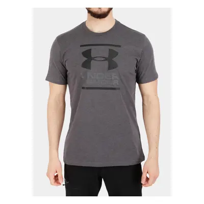 Under Armour UA GL Foundation Short Sleeve T-Shirt - Loose Férfi Póló - charcoal medium/graphite