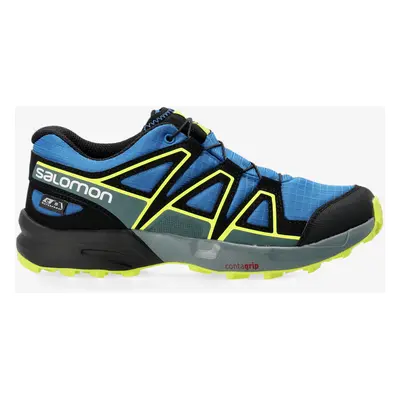 Salomon Speedcross CSWP Gyerekcipő - nautic blue/black/lime