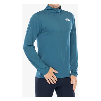 The North Face 24/7 1/4 Zip Tee Férfi pulóver - mallard blue