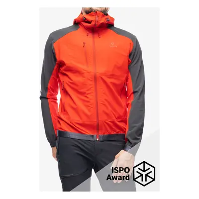 BlackYak Modicana Jacket Softshell Kabát - fiery red