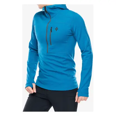 Black Diamond Coefficient QZ Hoody Polárfelső - kingfisher