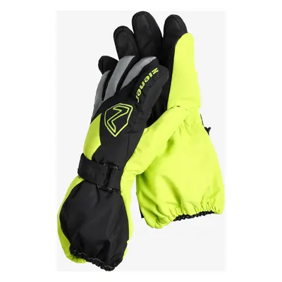 Ziener Lauro AS Glove Junior Gyerek Kesztyűk - black/lime