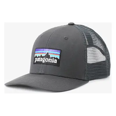 Patagonia P-6 Logo Trucker Hat Sapka - forge grey