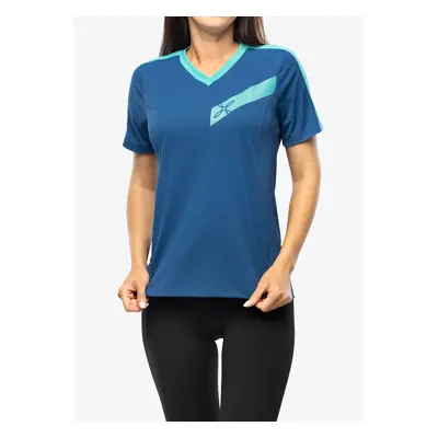 Montura Way T-shirt Női Kerékpáros Póló - deep blue/care blue