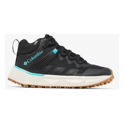 Columbia Facet Mid Outdry Női túracipő - black/bright aqua