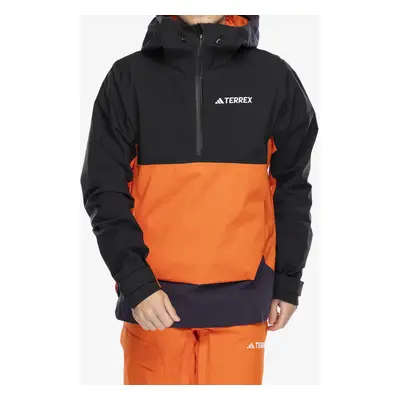 adidas TERREX Xperior 2L Lined RAIN.RDY Anorak Sídzseki - blk/aurora blk/semi im orange