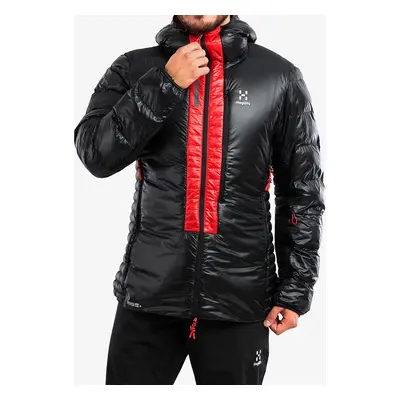 Haglofs L.I.M ZT Down Jacket Pehelykabát - true black/zenith red